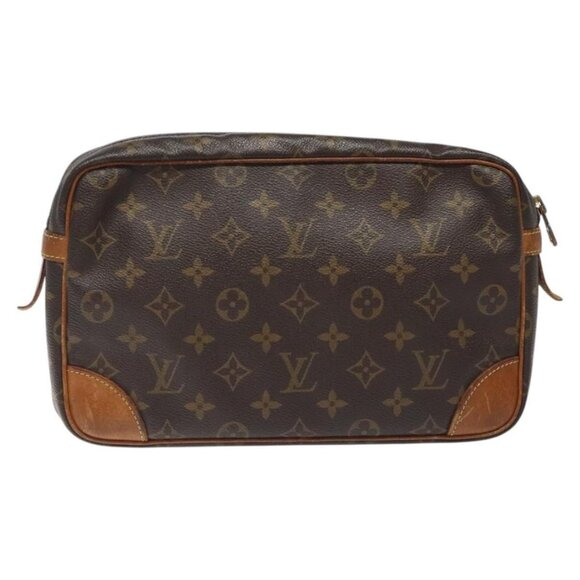 LOUIS VUITTON Monogram Compiegne 28 Clutch Bag M51845 LV Auth bs24907 - Picture 3 of 16